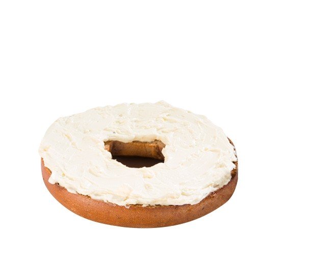 Cream Cheese Bagel Outside