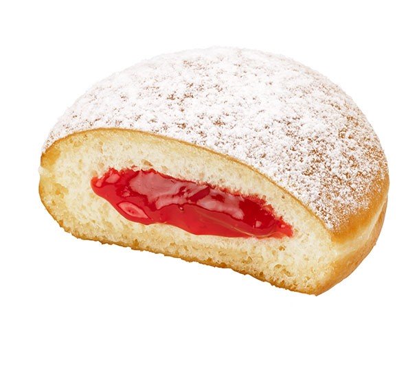 Strawberry Jam Doughnut Top